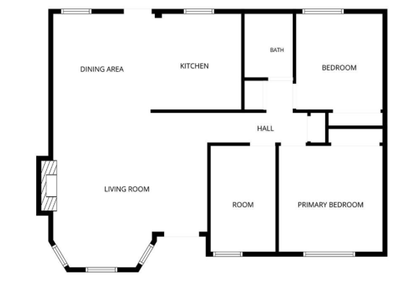 2 plus bedroom floorplan
